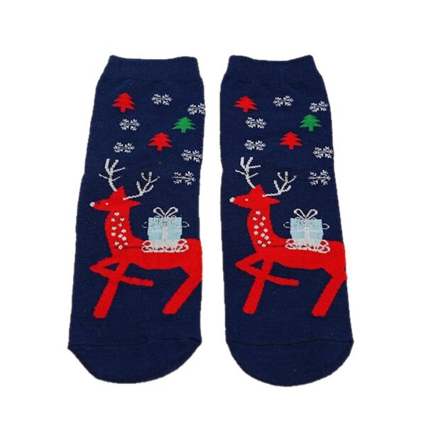 oly-9137cf37dde16c70445987bf9f36706f Wholesale Christmas Cartoon Mid Calf Socks Santa Snowflake Elk Pattern Winter Gift Boutique Resale