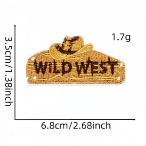 Farm pastoral style cloth stickers 11#