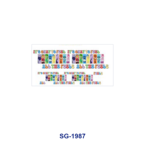 SG-1987 / 8pcs / 16*7cm