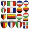 oly-91863cdd67b30579283a91d7941e1dc2 Wholesale European Country Embroidered Patches Decorative Iron On Badge for Adults