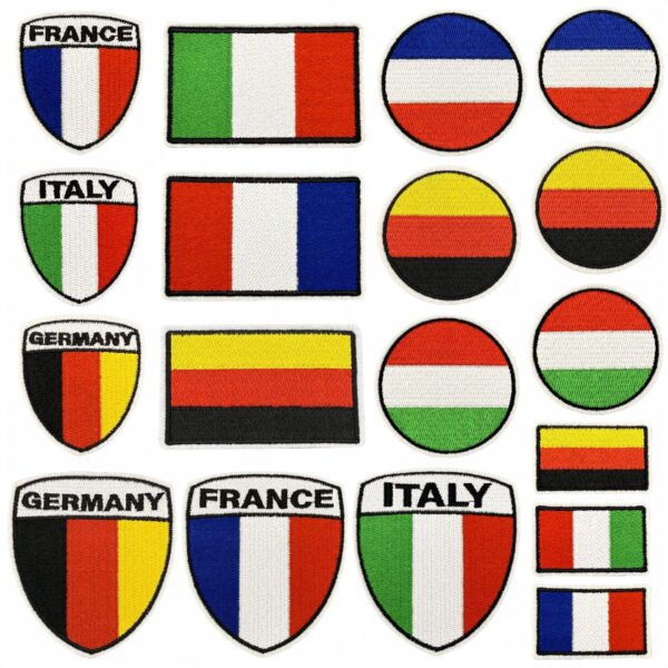 oly-91863cdd67b30579283a91d7941e1dc2 Wholesale European Country Embroidered Patches Decorative Iron On Badge for Adults