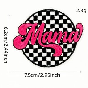 Black and white plaid cloth stickers 11 #