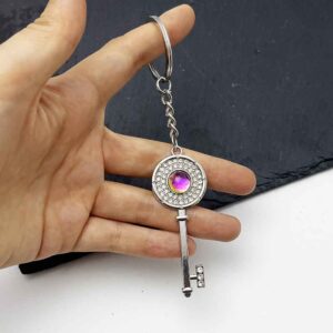 Diamond key color [round buckle style]