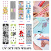 oly-91b46e37c72a5d378680164740b0bfa1 Wholesale 2/8/16pcs UV DTF Stickers Funny Grumpy Bear Series Pen and Bookmark Stickers