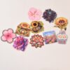 oly-91df4f96ca11e546591996ae5f741d96 Wholesale Random Different Styles 10pcs Plant Theme Acrylic Flat Backs