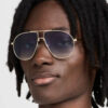 Wholesale Retro Double Beam Sunglasses Unisex Fashion Accessory Gift Boutique Resale