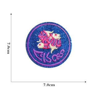 Pisces Cloth Stickers