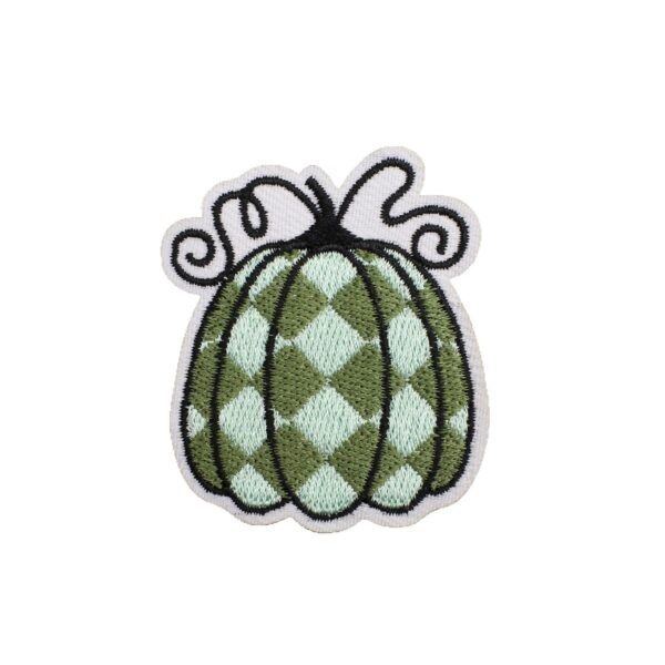 oly-921b36faaf15adb06b14a397d1f49924 Wholesale Pumpkin Leopard Embroidered Iron-On Patch Fashion Accessory for DIY Clothing Bag Decor Boutique Gift