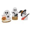 Wholesale Trendy Halloween Ghost Home Decor - 3-Piece White Creative Ornament Set for Housewarming Gift