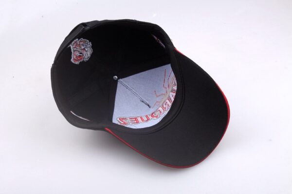 oly-922e0ab0c35c3d18c519eab4cf29d60e Wholesale Ant Embroidery Baseball Cap Adjustable Black Sunshade Boutique Resale