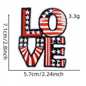 Flag cloth sticker 4#