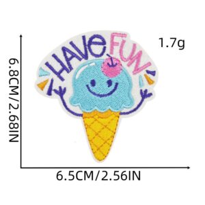 Happy birthday cloth patch 4#