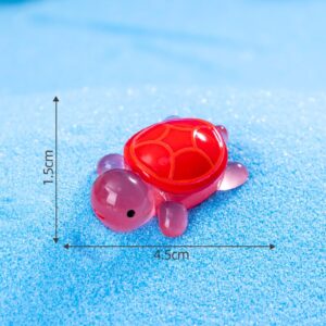 8 # Red [large size] / 30 types of luminous cartoon turtles