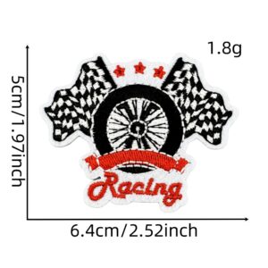 Racing cloth stickers 22#