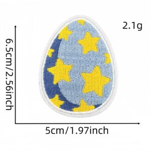 Easter egg cloth stickers 23#