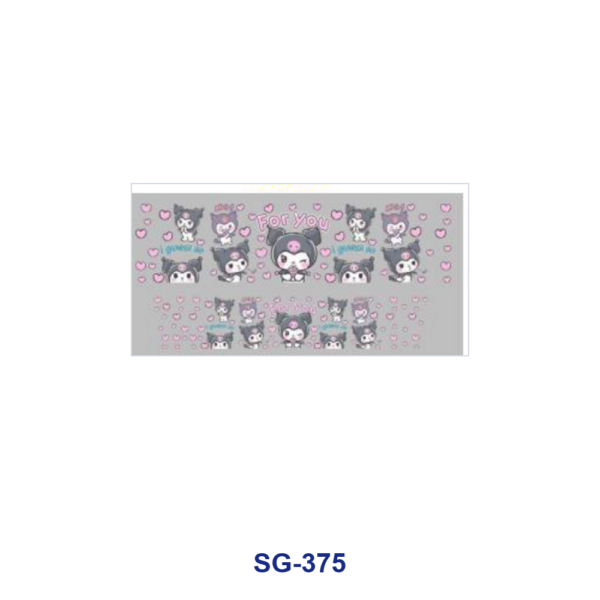 Wholesale 8pcs Cute Character Heart 3oz Tumbler Stickers Wrap OLY Exclusive