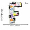 Wholesale Polyester Embroidered Alphabet Patch Appliques Decorative Accent for DIY Clothing Accessories Boutique Resale
