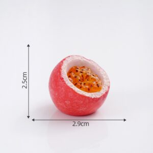 53# Half-peeled red passion fruit / Fruit House Large Size 60