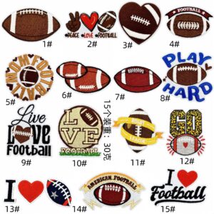 Baseball cloth patch set 15 pieces
