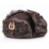 oly-92bfe1f57f01b4cc6e747ae703b9efda Wholesale Red Soviet Ushanka Hat Winter Windproof Unisex Fashion Accessory Gift