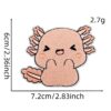 Wholesale Cute Dinosaur Embroidered Patch Applique Cartoon Iron-On Decorative Sticker for Bag Charm Car Key Accessory Gift Resale