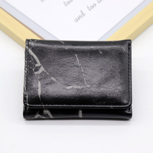 oly-92c0f49381d04747fc3bb18733bd9fb8 Wholesale Marble Pattern Urban Simplicity PU Short Wallet Fashion Accessory Gift