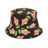 Wholesale Cartoon Print Fisherman Hat Wide Brim Sun Hat Stylish Fashion Accessory for Travel Gift