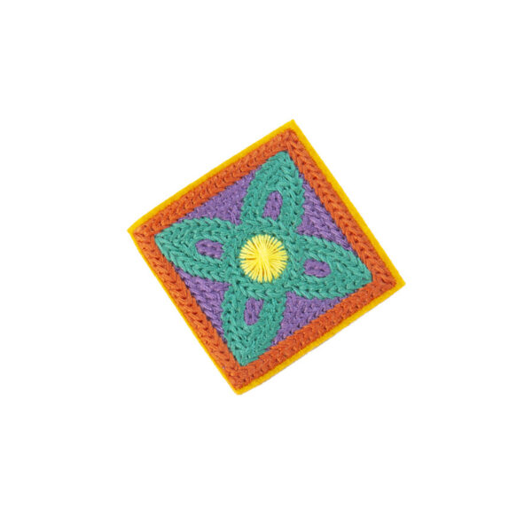 oly-92ccf9237f2b465bd26c49df4703a5e3 Wholesale Felt Embroidered Floral Patch Trendy Fashion Accessory DIY Bag Charm