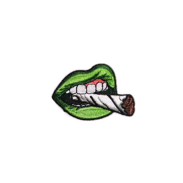 oly-92d9a78656e1a483878bcda7140a87e3 Wholesale Unicorn Lips Leaf Embroidered Fabric Patch Sew-on Decorative Clothes Accessory for Party Boutique Resale