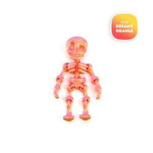 Mini skull skeleton (fantasy orange)