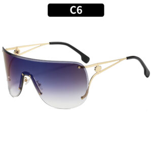 C6-gold frame blue film double gray film