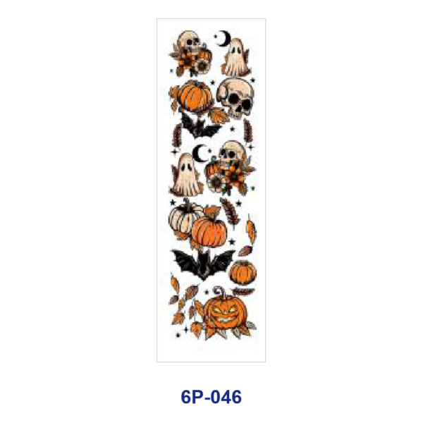 Wholesale 2/8/16pcs UV DTF Stickers Halloween Pumpkin Ghost Bat Print Pen and Bookmark Stickers OLY Exclusive