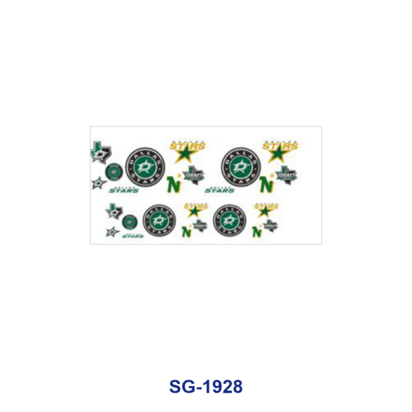 oly-9301a2df59f1d29308437a8ae6bf662d Wholesale 8pcs Athletic Team Sign Pattern 3oz Cup Stickers Wrap OLY Exclusive