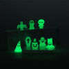 Wholesale Halloween Pumpkin Ghost Vampire Resin Ornament - Cute Luminous Miniature for Home Decor or Party Favor