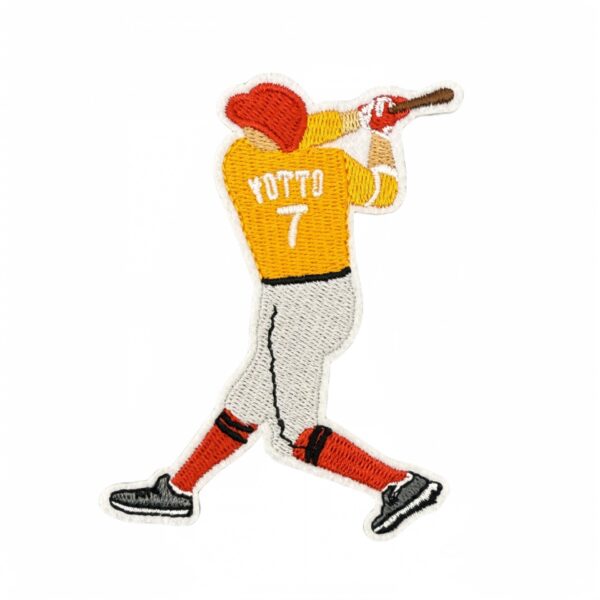Wholesale Polyester Thread Cartoon Baseball Embroidered Patch Decorative Accent for Resale