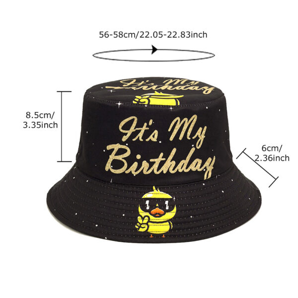 oly-93209b90bacd5298272b476bc080f279 Wholesale Stylish Little Yellow Duck Printed Fisherman Hat Sunscreen Cap for Men Women Everyday Fashion Accessory