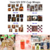 Wholesale 16oz Barbie Girl Cartoon Series Cup UV DTF Wraps