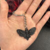 Wholesale European Style Metal Butterfly Moth Keychain Pendant Fashion Accessory Bag Charm Gift
