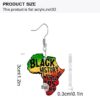 oly-93777c09285ea22b975fa5d67b3effe2 Wholesale Acrylic African Map Theme Earrings Double Sided Printed Jewelry Accessory for Boutique Resale