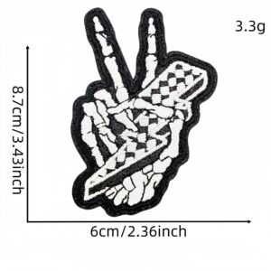 Skeleton hand patch 9 #