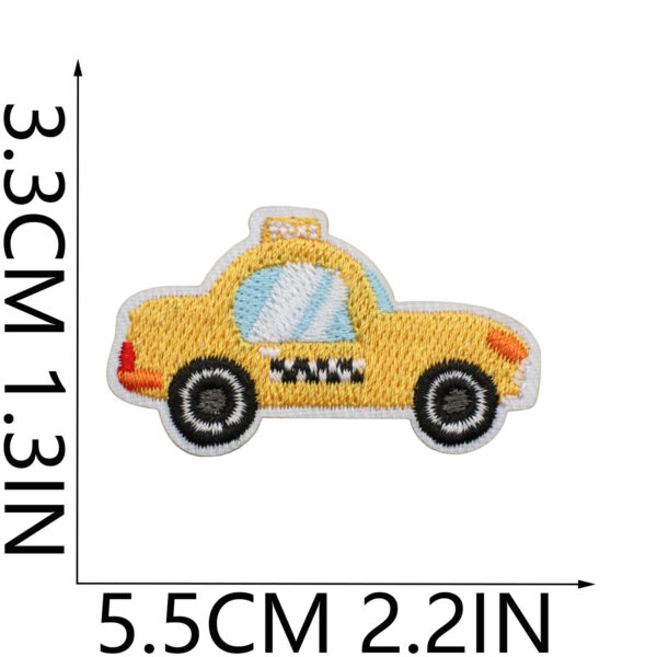 oly-93cf3bbbdc3e092efb8906708dcc902d Wholesale Transportation Theme Embroidery Patches for Clothing Stylish Decorative Accessory Gift
