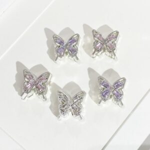 oly-93db69b27ac22d10951a775b4e81d91d Wholesale Trendy Butterfly Alloy Beads for DIY Phone Charms Keychains Car Key Accessory Boutique Resale
