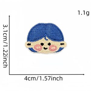 Cartoon character cloth stickers 17#