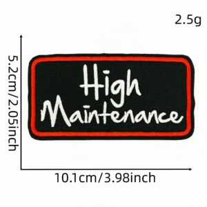 Cartoon English Cloth Patch #1