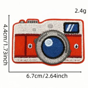 Cartoon camera cloth sticker 3 #