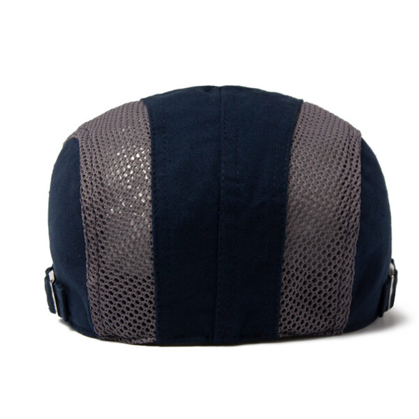 Wholesale Stylish Men's Mesh Beret Hat Adjustable Cotton Sun Hat for Everyday Use