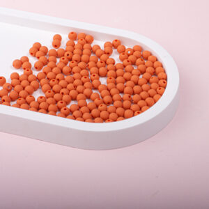 Y097 caramel color / 6mm, aperture is about 1mm (about 165 pieces in a pack of 20g)