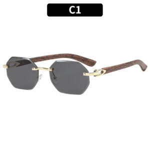 C1-Gold-framed grey sheet