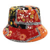 oly-9440c81f11366929b66fa7166ea53fe9 Wholesale Bohemian Printed Sunscreen Bucket Hat for Women Retro Ethnic Fashion Accessory