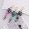 oly-944b0d007dd0d2d9d2e28a2a55d6cfbf Wholesale Silicone Keychain with Denim Style Bow Fashion Accessory for Bags Keys Gifts